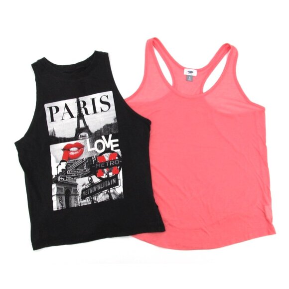 Womens Mixed T-Shirt Tank Top Bundle XL Graphic Tee AEO Old Navy Mossimo - Picture 3 of 16